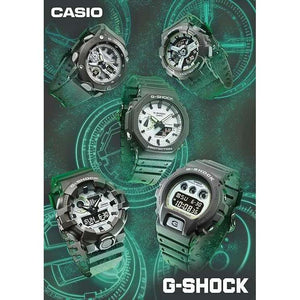 ROOK JAPAN:CASIO G-SHOCK HIDDEN GLOW SERIES DAY-DATE RUBBER STRAP ALL GREY MEN WATCH GA-2000HD-8AJF,JDM Watch,Casio G-Shock