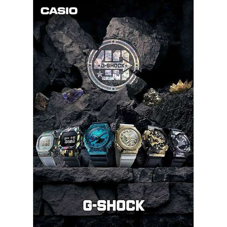 ROOK JAPAN:CASIO G-SHOCK 40TH ANNIVERSARY ADVENTURER'S STONE GREY SKELETON MEN WATCH GM-5640GEM-1JR,JDM Watch,Casio G-Shock