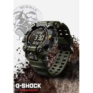 ROOK JAPAN:CASIO G-SHOCK MASTER OF G SERIES MUDMAN DIGITAL KHAKI MEN WATCH GW-9500-3JF,JDM Watch,Casio G-Shock