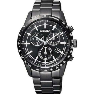 ROOK JAPAN:CITIZEN COLLECTION ECO-DRIVE METAL FACE ALL BLACK MODEL MEN WATCH BL5495-56E,JDM Watch,Citizen Collection