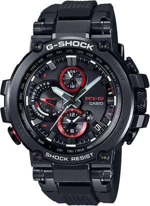 CASIO G-SHOCK MT-G BLUETOOTH RADIO SOLAR BLACK ANALOG MEN WATCH MTG-B1000B-1AJF