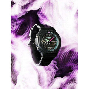 ROOK JAPAN:CASIO G-SHOCK MULTI FLUORESCENT COLOR SERIES BLUETOOTH BLACK MEN WATCH GA-B2100MF-1AJF,JDM Watch,Casio G-Shock