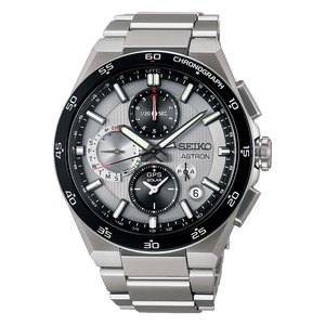 SEIKO ASTRON NEXTER GPS SOLAR RADIO WAVE DUAL-TIME CHRONOGRAPH MEN WATCH SBXC153
