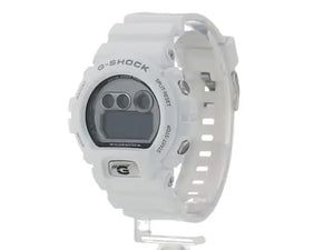 CASIO G-SHOCK DIGITAL BLACK DIAL WHITE RESIN STRAP MEN WATCH GD-X6900FB-7JF