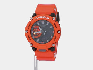 CASIO G-SHOCK ANALOG DIGITAL ORANGE MEN WATCH GA-2200M-4AJF