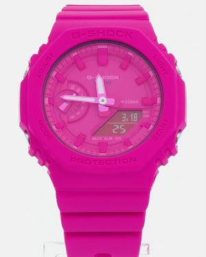 CASIO G-SHOCK MID-SIZE MODEL PINK ANALOG DIGITAL LADIES WATCH GMA-S2100P-4AJR