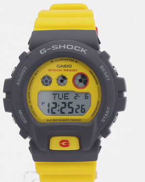 CASIO G-SHOCK MID-SIZE MODEL YELLOW & GREY DIGITAL LADIES WATCH GMD-S6900Y-9JF