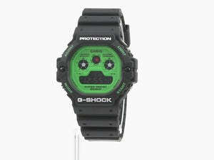 CASIO G-SHOCK HOT ROCK SOUNDS BLACK & GREEN DIGITAL MEN WATCH DW-5900RS-1JF