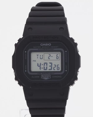 CASIO G-SHOCK MID-SIZE MODEL BLACK RESIN STRAP DIGITAL DIAL LADIES WATCH GMD-S5600BA-1JF