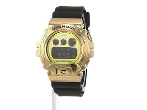 CASIO G-SHOCK METAL COVERED DIGITAL BLACK & GOLD MEN WATCH GM-6900G-9JF