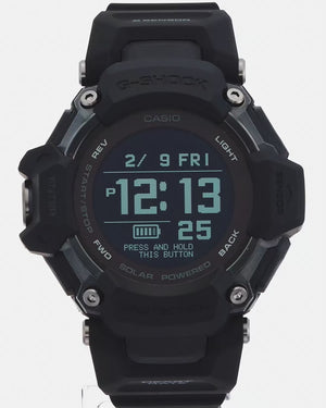 CASIO G-SHOCK G-SQUAD GPS CARDIOMETER BLUETOOTH BLACK MEN WATCH GBD-H2000-1BJR