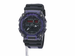 CASIO G-SHOCK ANALOG DIGITAL PURPLE & BLACK MEN WATCH GA-900TS-6AJF