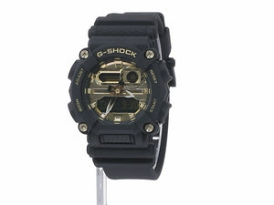 CASIO G-SHOCK DAY-DATE BLACK & GOLD ANALOG DIGITAL MEN WATCH GA-900AG-1AJF