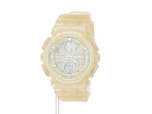 CASIO G-SHOCK MID-SIZE MODEL BEIGE YELLOW ANALOG DIGITAL LADIES WATCH GMA-S140NC-7AJF