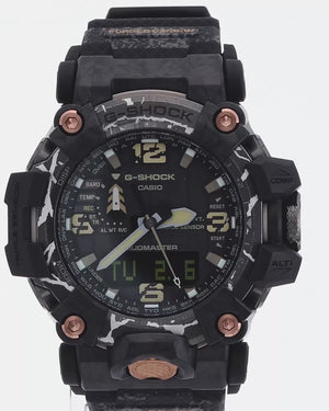 CASIO G-SHOCK MUDMASTER LIMITED RADIO SOLAR ANALOG DIGITAL BLACK MEN WATCH GWG-2000CR-1AJF