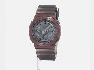 CASIO G-SHOCK MIDNIGHT FOG SERIES METAL COVERED BROWN MEN WATCH GM-2100MF-5AJF