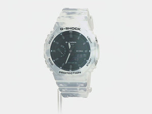 CASIO G-SHOCK INTERCHANGEABLE PARTS GRUNGE SNOW CAMOUFLAGE MEN WATCH GAE-2100GC-7AJR