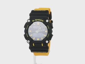 CASIO G-SHOCK BLACK & YELLOW ANALOG DIGITAL MEN WATCH GA-900A-1A9JF