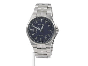 CITIZEN COLLECTION ECO-DRIVE RADIO CONTROLLED DIRECT FLIGHT BLUE MEN WATCH CB0161-82L