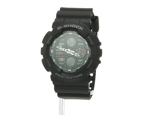 CASIO G-SHOCK DAY-DATE BLACK ANALOG DIGITAL MEN WATCH GA-140-1A1JF