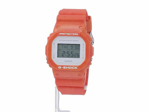 CASIO G-SHOCK DAY-DATE ORANGE & WHITE DIGITAL MEN WATCH DW-5600WS-4JF