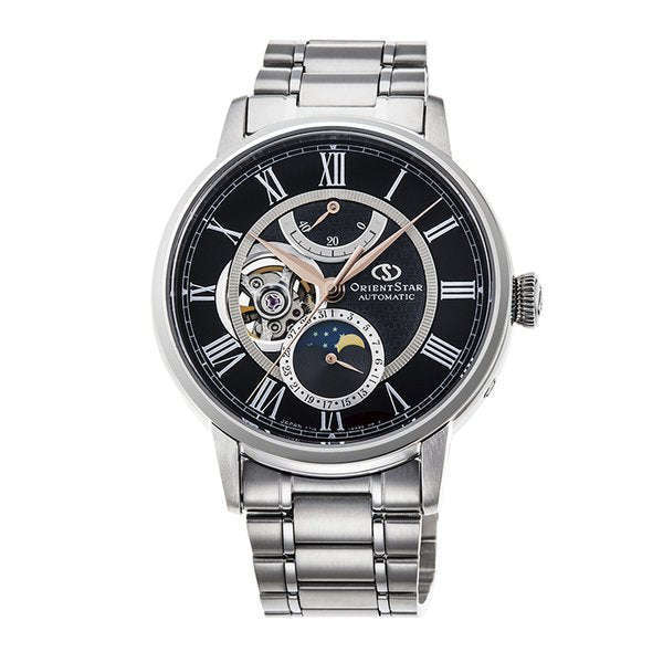ORIENT STAR CLASSIC COLLECTION MECHANICAL MOON PHASE MEN WATCH 