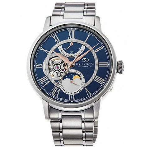 ORIENT STAR CLASSIC COLLECTION MECHANICAL MOON PHASE MEN WATCH ...