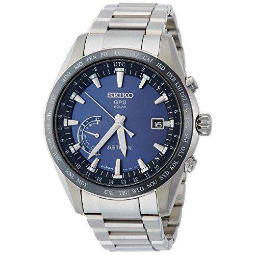 SEIKO ASTRON GPS SOLAR SILVER MEN WATCH SBXB109 - ROOK JAPAN