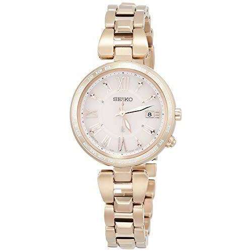 SEIKO LUKIA SOLAR RADIO WAVE SAPPHIRE GLASS WOMEN WATCH SSQV058