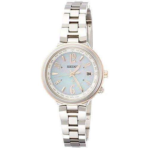 SEIKO LUKIA SOLAR RADIO WAVE SILVER WOMEN WATCH SSVV034 - ROOK JAPAN