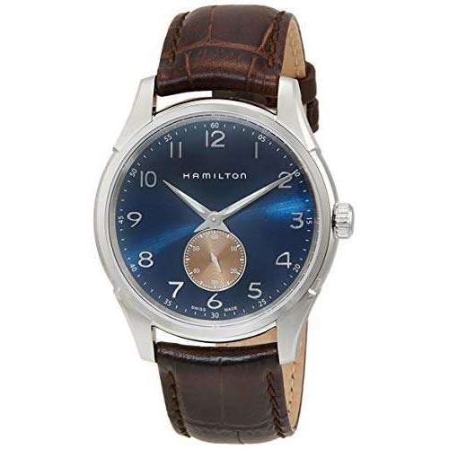 HAMILTON JAZZMASTER THINLINE SMALL SECOND QUARTZ 40 MM MEN WATCH