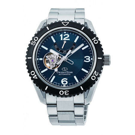 ORIENT STAR SPORTS COLLECTION PRESTIGE SHOP SEMI SKELETON MEN