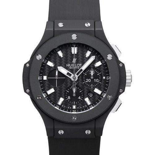 Big Bang Black Magic 2 Evolution 44mm Automatic in Black Ceramic on Black  Rubber Strap with Black Carbon Fiber Dial 301.CI.1770.RX