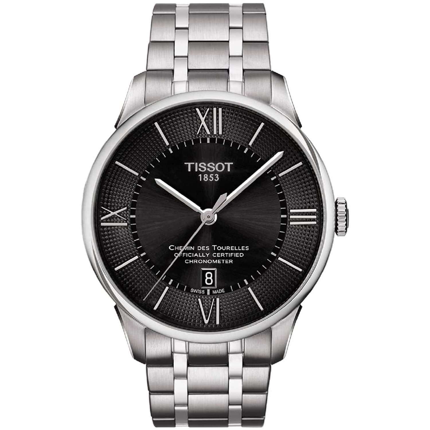 TISSOT CHEMIN DES TOURELLES CHRONOMETER 42 MM MEN WATCH ...