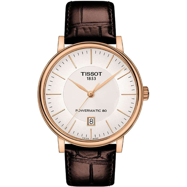 TISSOT CARSON PREMIUM POWERMATIC 80 AUTOMATIC 40 MM MEN WATCH