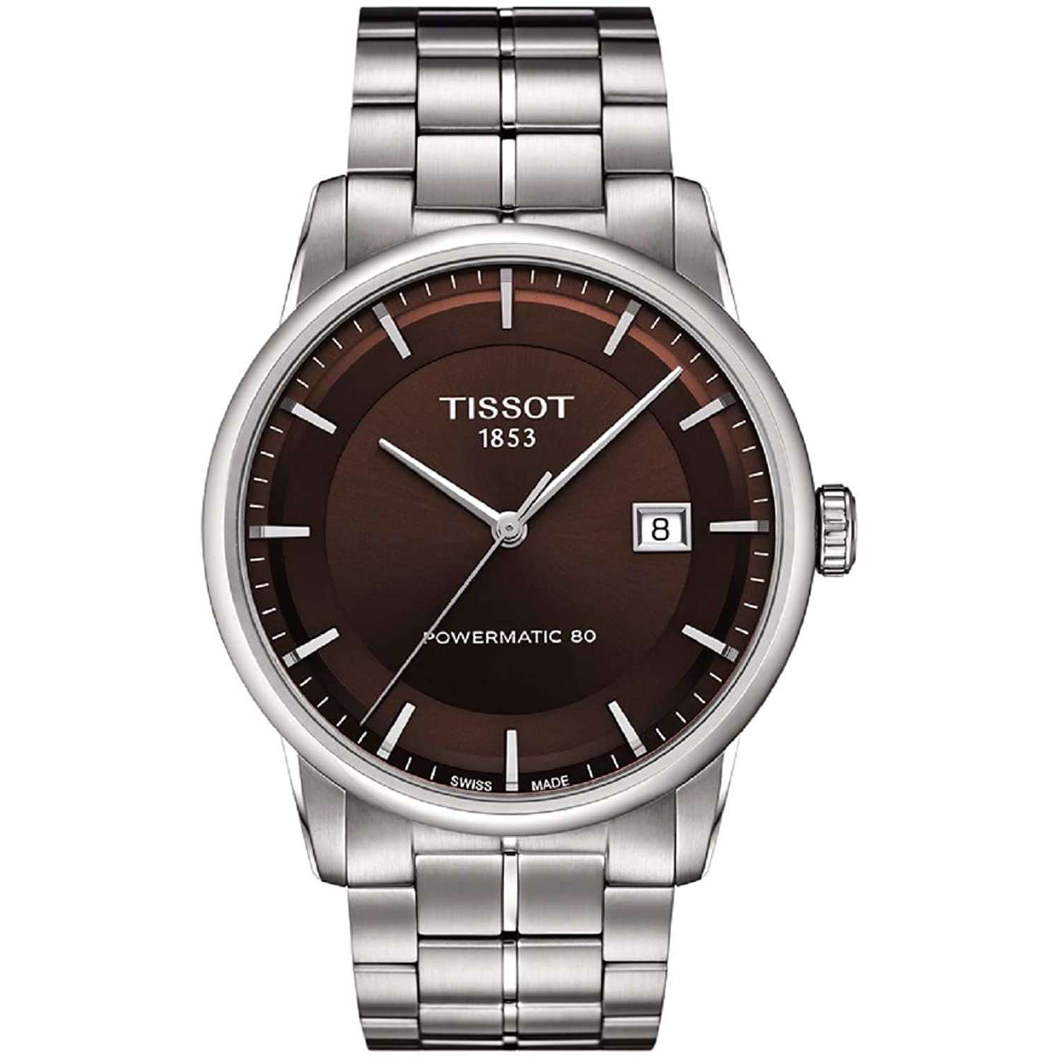 TISSOT LUXURY POWERMATIC 80 AUTOMATIC 41 MM MEN WATCH ...