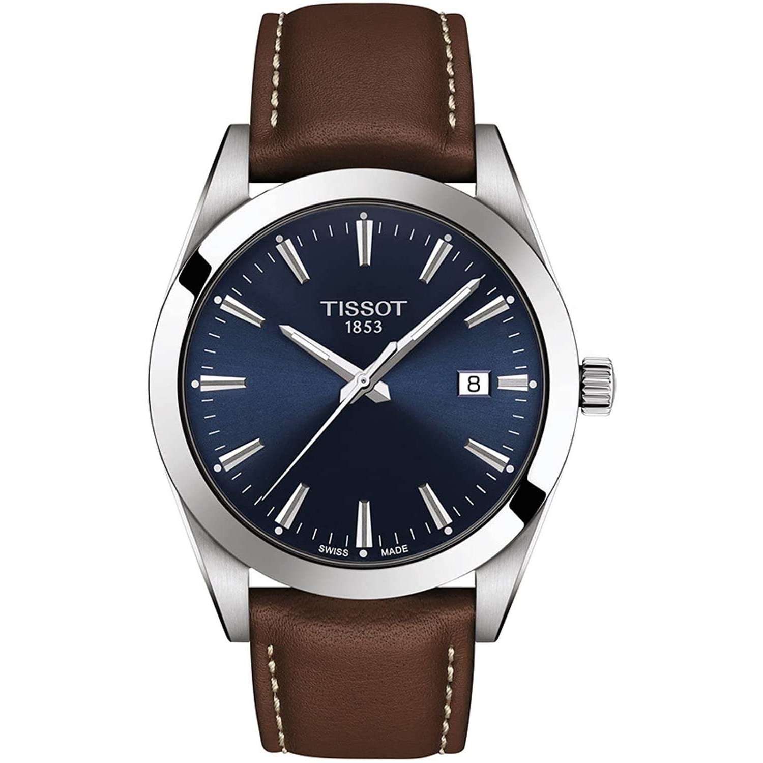 Tissot gentleman quartz outlet blue