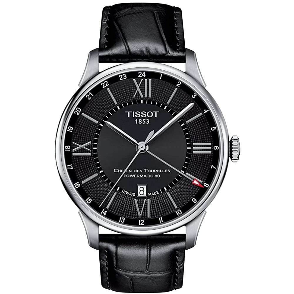 TISSOT CHEMIN DES TOURELLES POWERMATIC 80 SQUELETTE 42 MM MEN ...