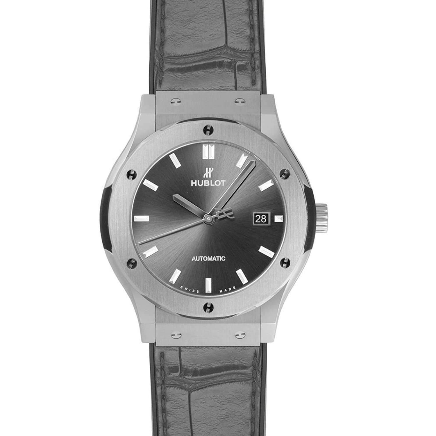 HUBLOT ClASSIC FUSION AUTOMATIC TITANIUM 42 MM MEN WATCH 542.NX