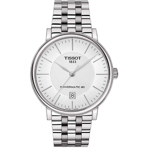 TISSOT CARSON PREMIUM POWERMATIC 80 AUTOMATIC 40 MM MEN WATCH