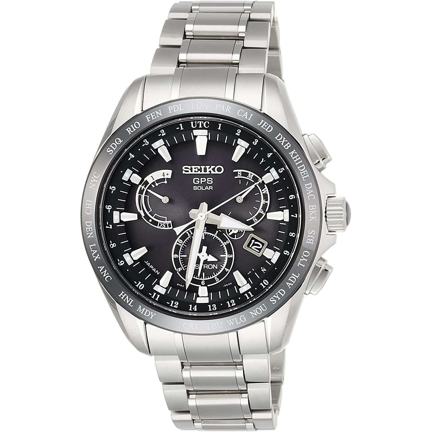 Seiko astron gps 2024 solar dual time sbxb121