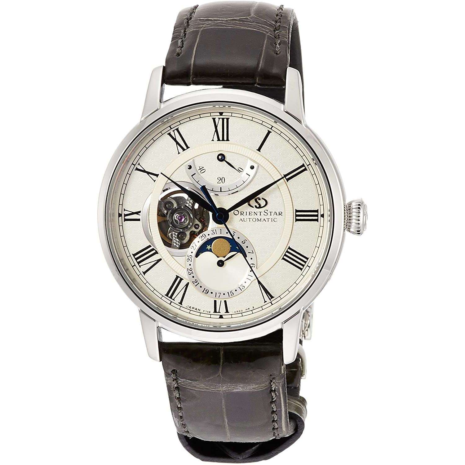 ORIENT STAR CLASSIC COLLECTION MECHANICAL MOON PHASE MEN WATCH