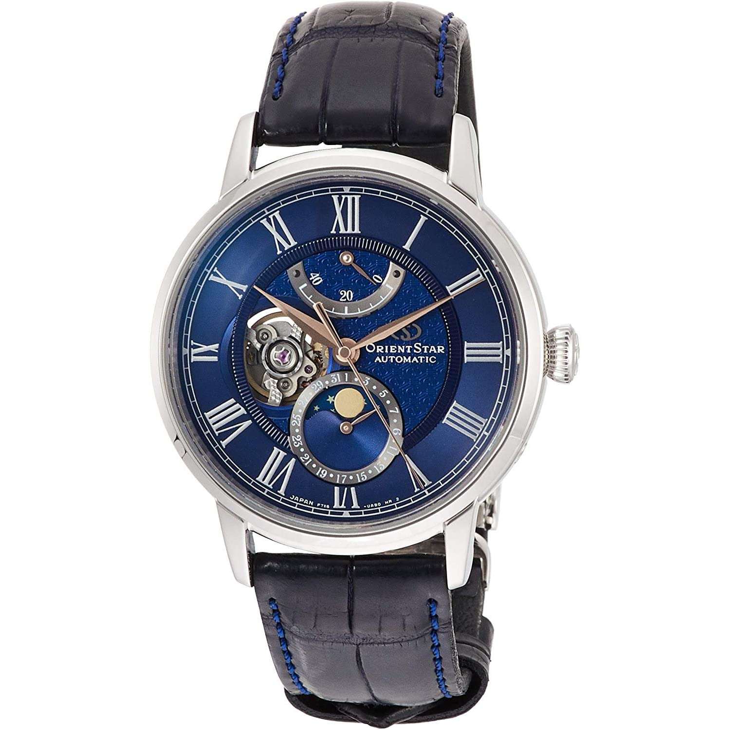 ORIENT STAR CLASSIC COLLECTION MECHANICAL MOON PHASE MEN WATCH