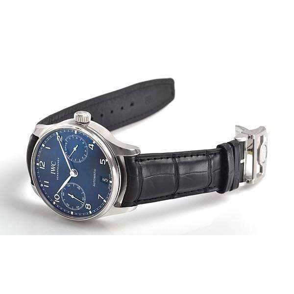 IWC PORTUGIESER BLACK AUTOMATIC MEN WATCH IW500703 ROOK JAPAN